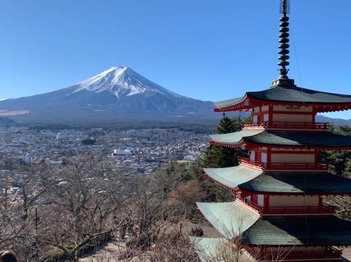 富士山を眺められる宿 ゲストハウス花水木