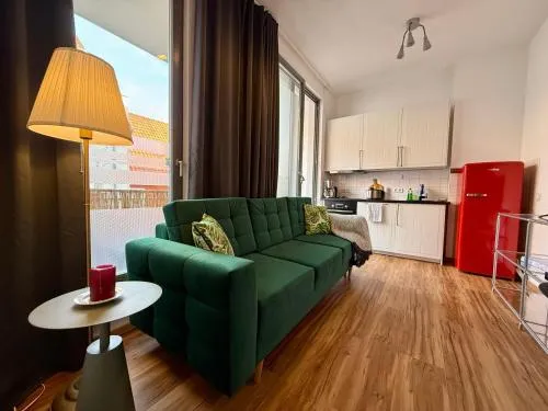 Balkon, Zentral, Modern, Erfurt City in Erfurt, Deutschland