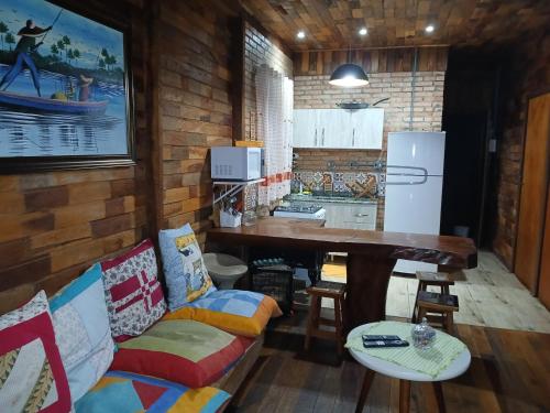 Casa de campo Blumenau, 21km da vila germânica (Casa de campo Blumenau, 21km da vila germanica) in โปรเกรสโซ