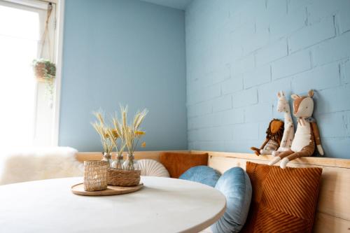 บริการและสิ่งอำนวยความสะดวก, Ouder-kind B&B Droomzacht - Natuurkamer in เอพ