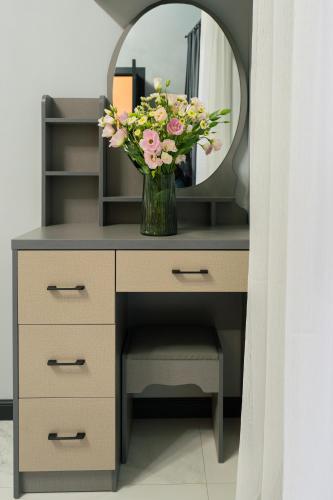 Modern 1BR Apt New Building SelfCheckin by Keygo 0100