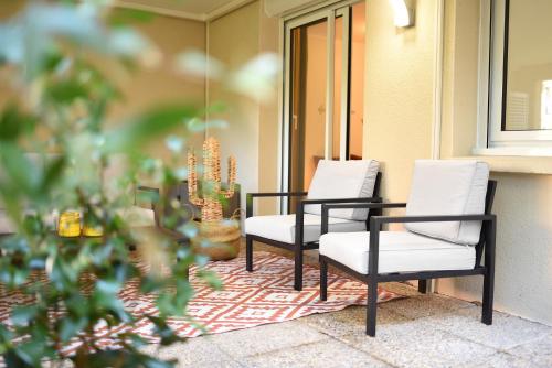 T2 Calme absolu - Coeur Toulouse - Saint Cyprien - climatisation - Terrasse arborée, Tolosa (foto 2)
