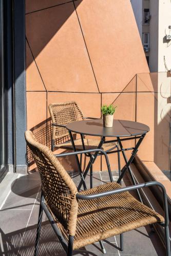 ระเบียง/ชานเรือน, ENeR Studios in กลางเมืองติรานา