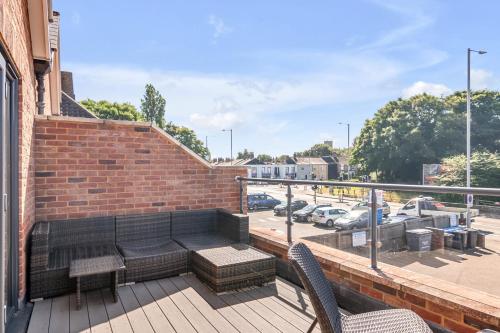Erkély/terasz, 2-Bed on Dereham Road with Balcony Flat B in Mancroft