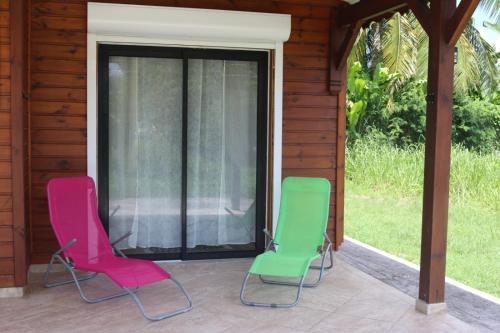 Utsikt, Le Chalet des Rêves Ensoleillés (Le Chalet des Reves Ensoleilles) in Saint Francois