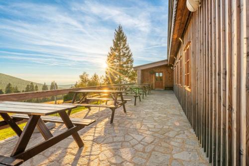 Unterkunft von außen, Horska bouda Krakonos in Cerny Dul