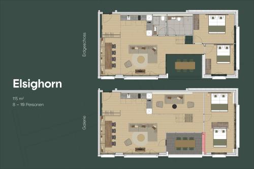 3 bedrooms, 5 beds