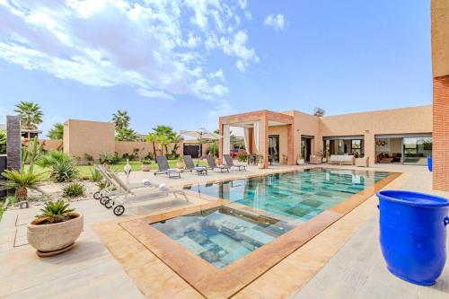 villa Zina, Élégance et luxe,piscine & jacuzzi, Marrakesz