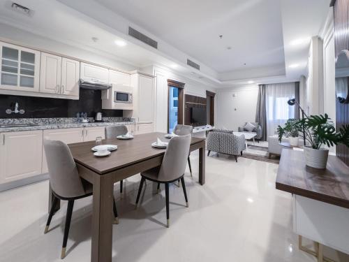 Kitchen, Al Fakhama Plaza Hotel Apartment in Airport Zone
