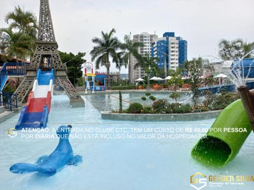 Hot spring bath, Condominio CTC Apart Service I near Bar Fernandes
