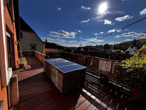 Erkély/terasz, Au Coin du Feu in Lembach