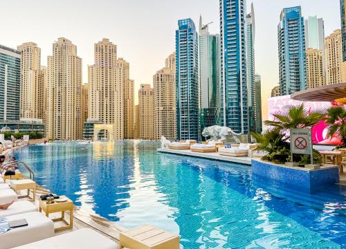 Upgraded Luxury Studio Apartment - Marina View - 5-Star Hotel Amenities, Dubai (foto 10)
