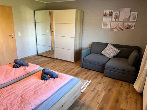 4 Sterne FeWo Rhönland-Erlebnis in Bernshausen - auch für Wanderreiter