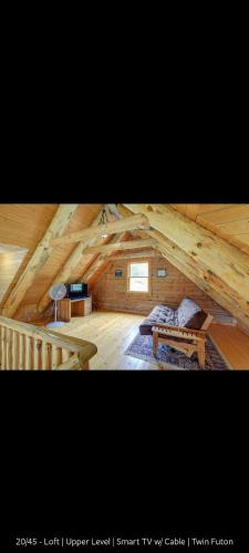 . The blueridge cabin