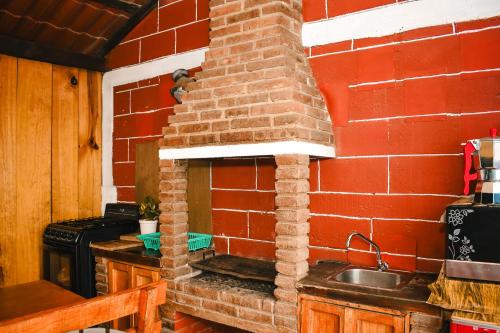 Konyha, CABAÑA tipo habitación planta alta en Zacatlàn (CABANA tipo habitacion planta alta en Zacatlan) in Col Centro Cuatilulco