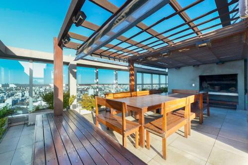 Balcony/terrace, WeHostBsAs - Studio Gym Pool Laundry - Chacarita in Chacarita