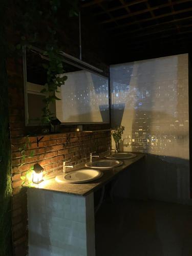 Badezimmer, Venn Hostel in Vientiane