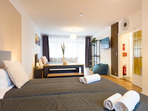 ImmoStay G#3 Zentrales Apartment mit Balkonblick, Bremen (photo 11)
