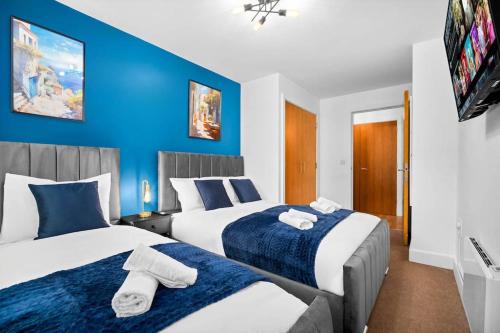 Sleeps 7 - 4 Beds Apt Arcadian Centre B'ham - image 3