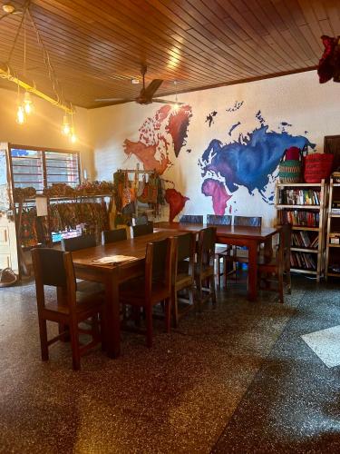 Restaurante, Tumi Hostel in Kumasi
