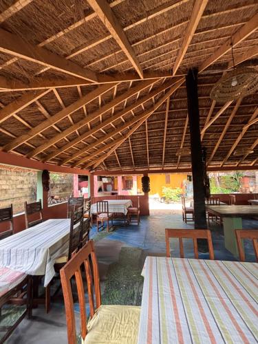 Restaurant, Fromagerlodge in Cap Skirring