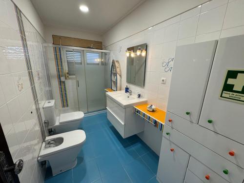 ห้องน้ำ, Apartamento Santa Cruz in ซิลเวรา