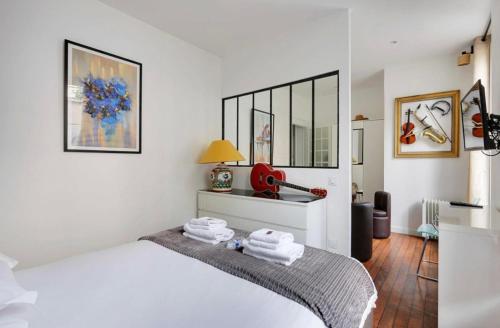 Appartement 33m2 , Magnifique 2 pièces, clair neuf, Paříž