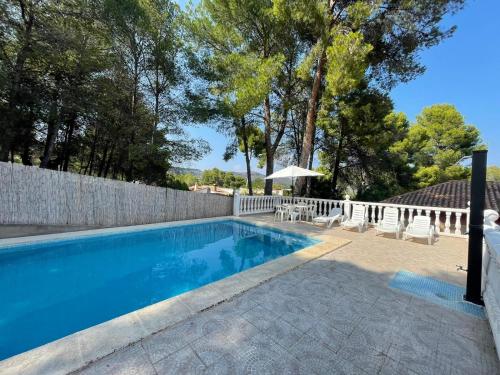 Peldbaseins, Chalet El Tochar in Torres Torres