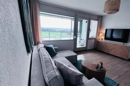 Apartment mit Wintergarten & Grüner Aussicht im Schwarzwald in Löffingen, Deutschland