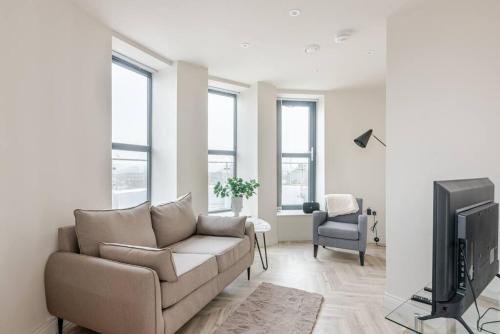 Luxury 2-Bedroom Penthouse with Stunning Views and Parking - Leeds City Centre, Leeds (Foto 5)