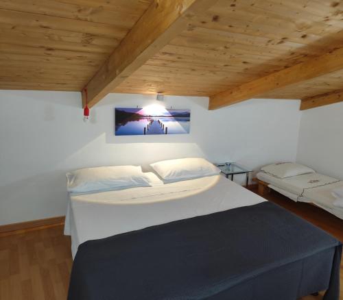 1 double bed, 1 twin bed, 1 sofa bed