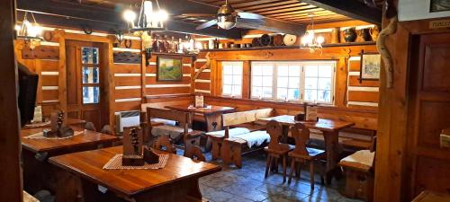 Restaurant, Pension Drevenka in Harrachov