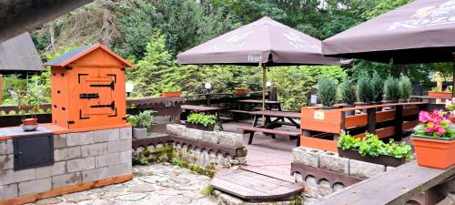 Restaurant, Pension Drevenka in Harrachov