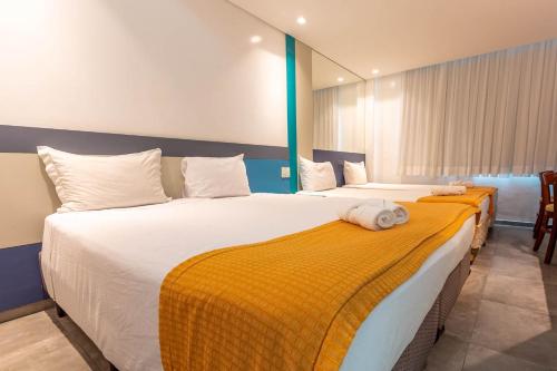 1 double bed