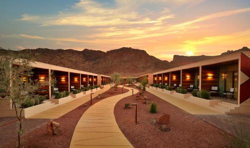 A szálláshely kívülről, Cloud 7 Residence AlUla in Al Ula