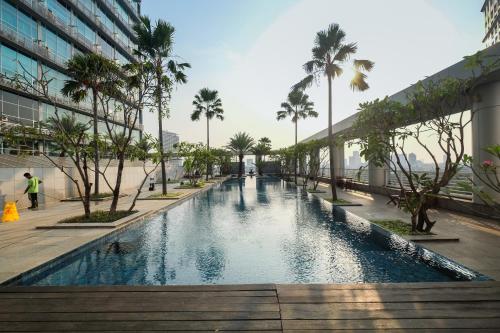 Comfort 1BR at CityLofts Sudirman Apartment By Travelio, Giacarta (foto 6)