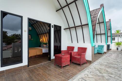 Double room, terrace