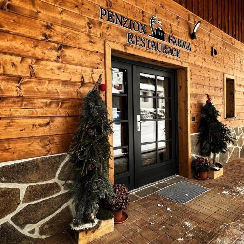 外部景觀, Penzion Farma Žleby (Penzion Farma Zleby) in 斯托澤茨
