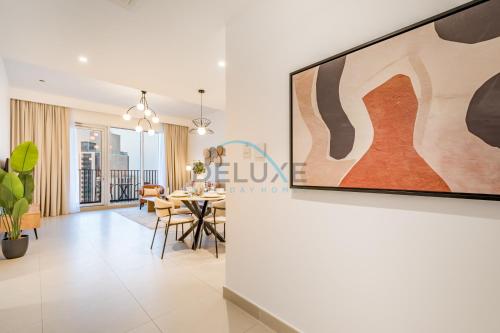 Classy 1BR Apartment at Creek Horizon Tower 1, Dubai Creek Harbour by Deluxe Holiday Homes, Dubaj (zdjęcie 9)