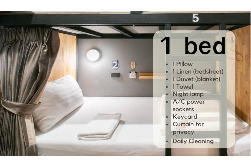 Timber Hostel Room Type - Bed in 4-Bed Female Dormitory Room