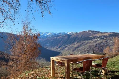 Chalet Les Pyramides in Mase, Schweiz