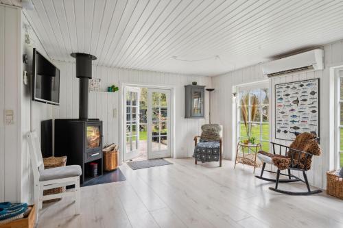ทัศนียภาพภายนอกโรงแรม, Charming Holiday Home Close To A Great Sandy Beach in สคอฟโกร์ด