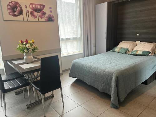 . Studio charmant à La Ferrière-aux-Étangs, 27 m², avec Spa