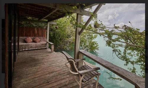 Erkély/terasz, La Embajada Universal The Eighth Color of Bacalar in Huay-Pix