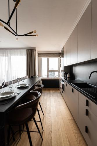 Klingerka Apartment, 25th floor with Free parking and view of Castle and Danube, Bratislava (fotografie 10)