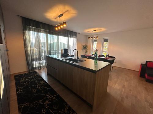 Konyha, White Luxury Villa in Haslach An Der Muhl