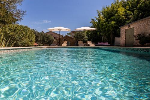 泳池, Villa Uljar with additional Chalet - exclusive Istria, Jakomici in 卡森