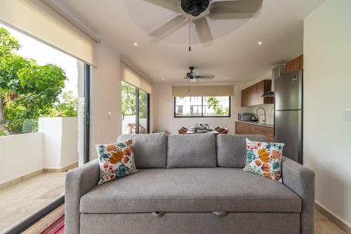 2 BD with Balcony Gym Rooftop Pool, Tulum (foto 8)