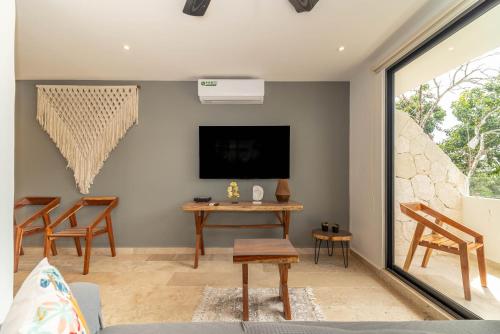 2 BD with Balcony Gym Rooftop Pool, Tulum (foto 10)