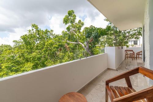 2 BD with Balcony Gym Rooftop Pool, Tulum (foto 9)